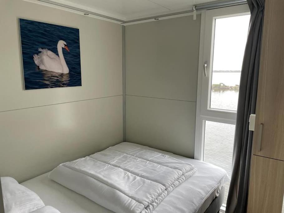 Houseboot Kingfisher, Lake View Biddinghuizen Zewnętrze zdjęcie